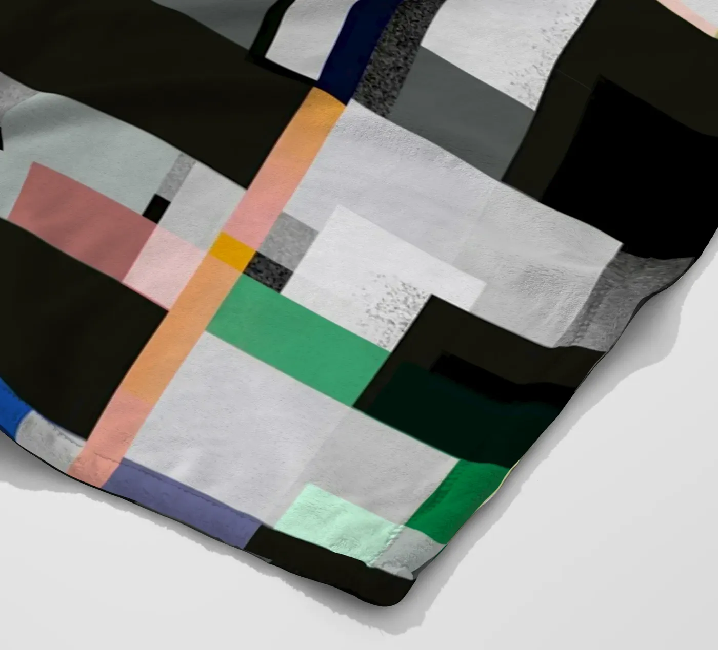 Modèle Glitches 08 plaid polaire de Little Dean