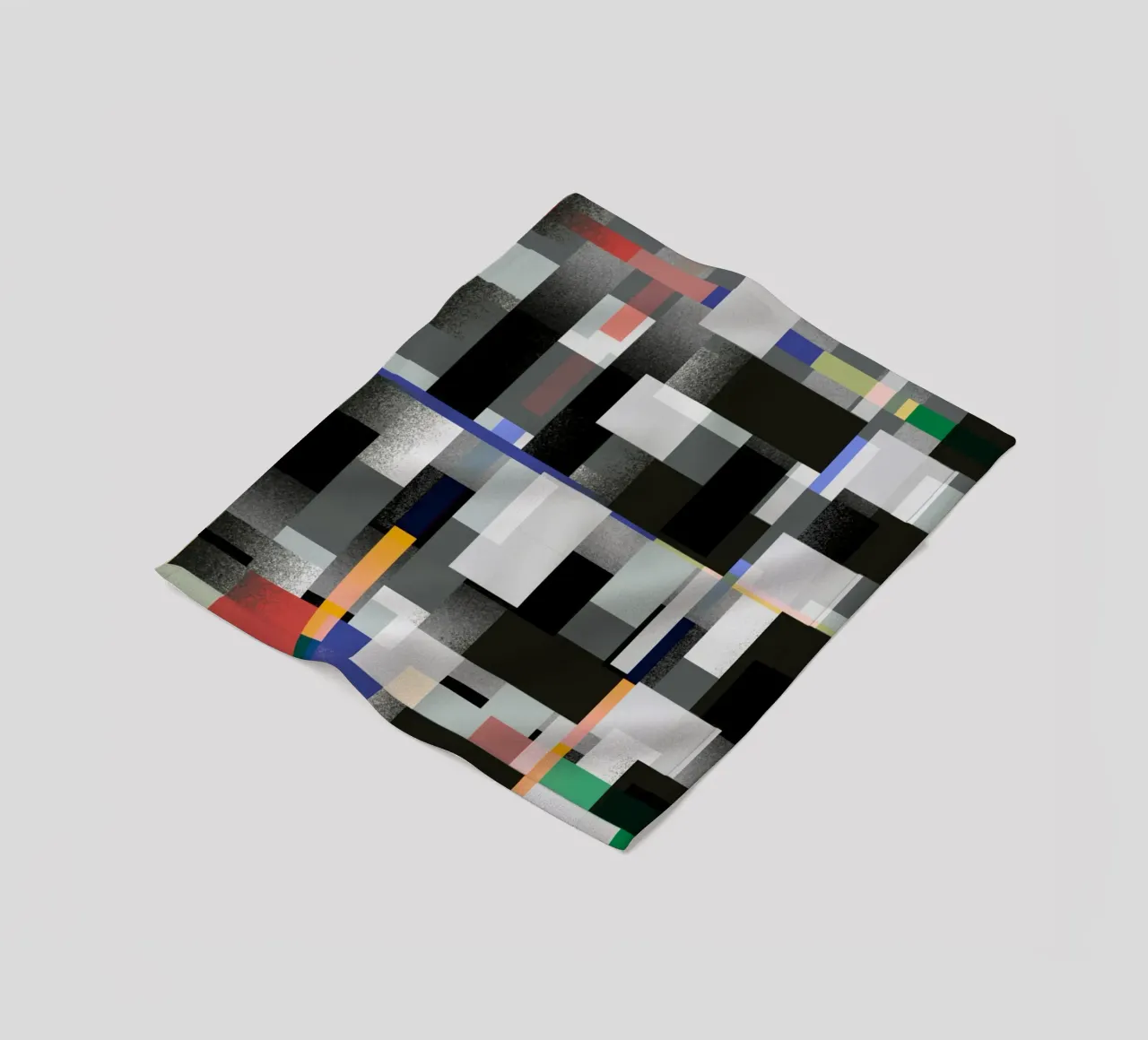 Glitches pattern 08 Fleecedecke von Little Dean