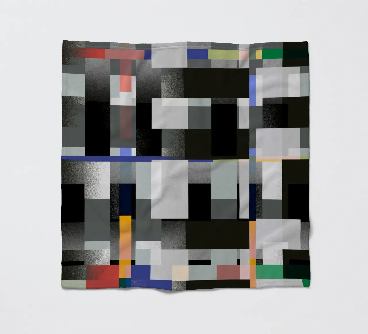 Glitches pattern 08 Fleecedecke von Little Dean