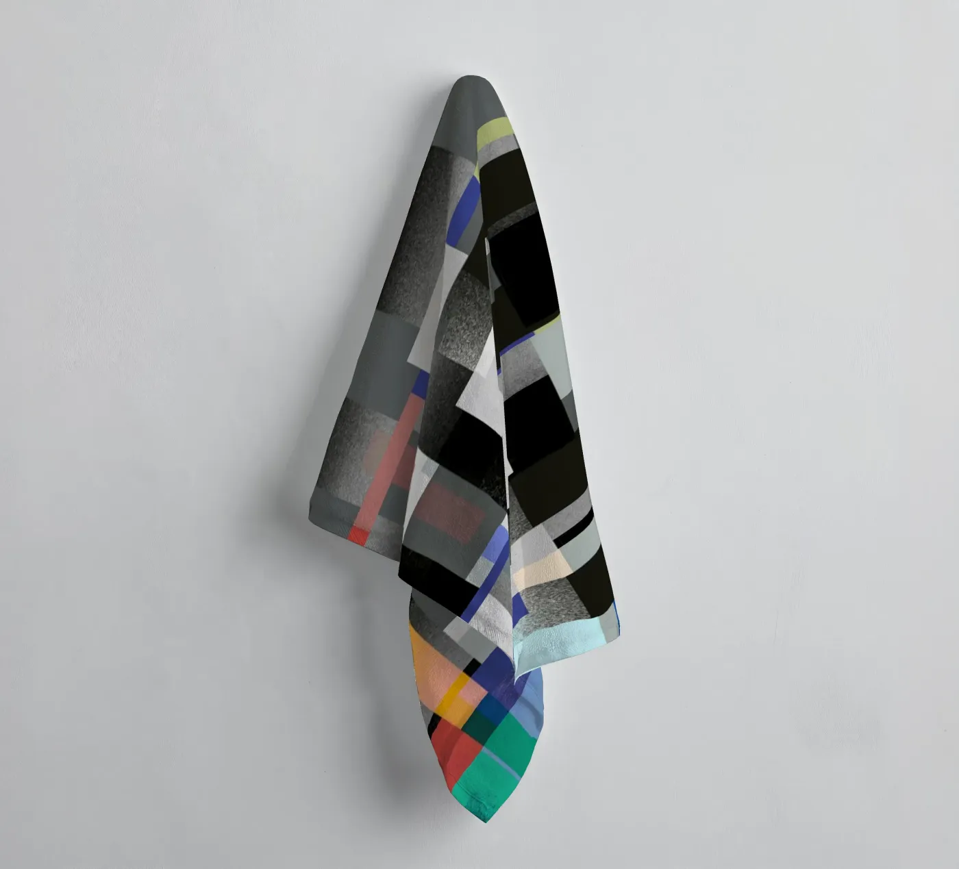 Glitches pattern 08 asciugamano da bagno da Little Dean