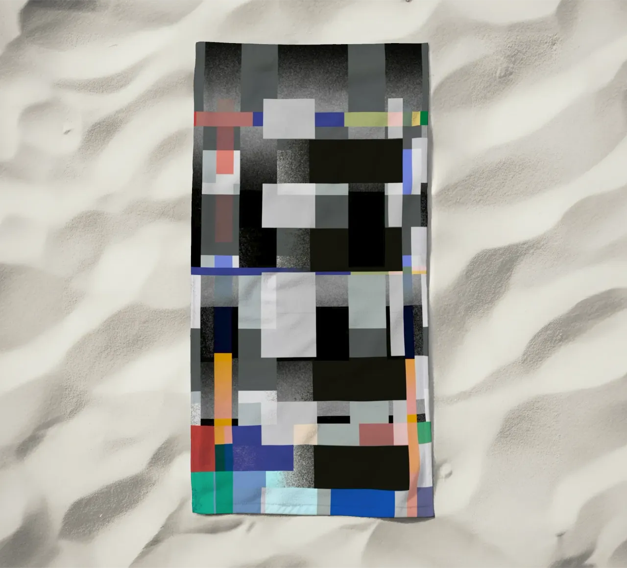 Glitches pattern 08 telo mare da Little Dean