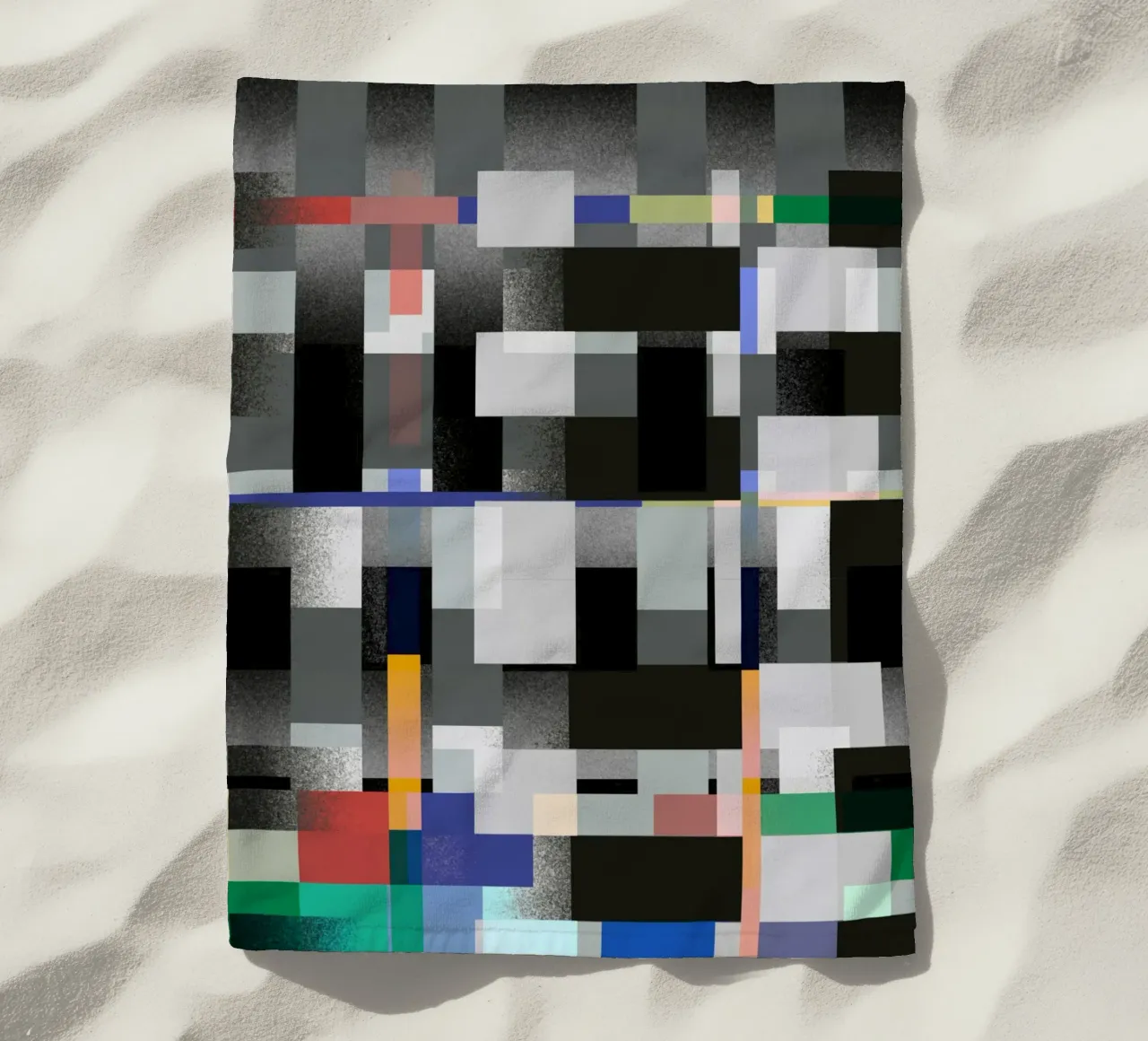 Glitches pattern 08 telo mare da Little Dean