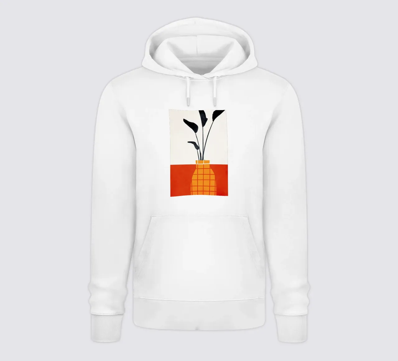 Keep Smiling felpa con cappuccio da Kubistika