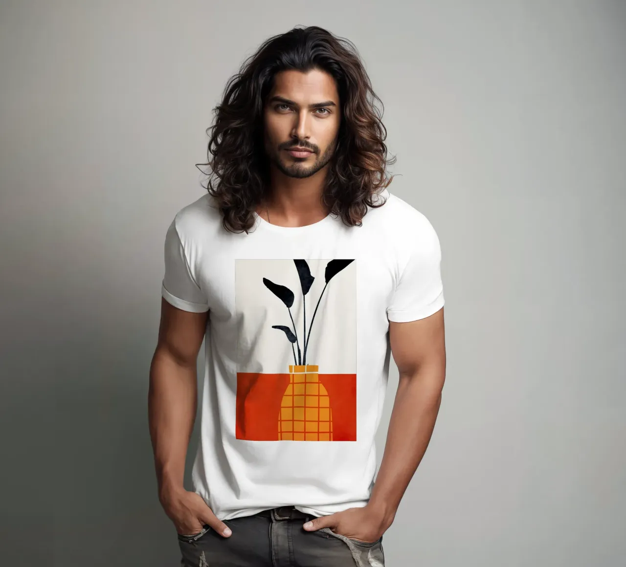 Keep Smiling t-shirt da Kubistika