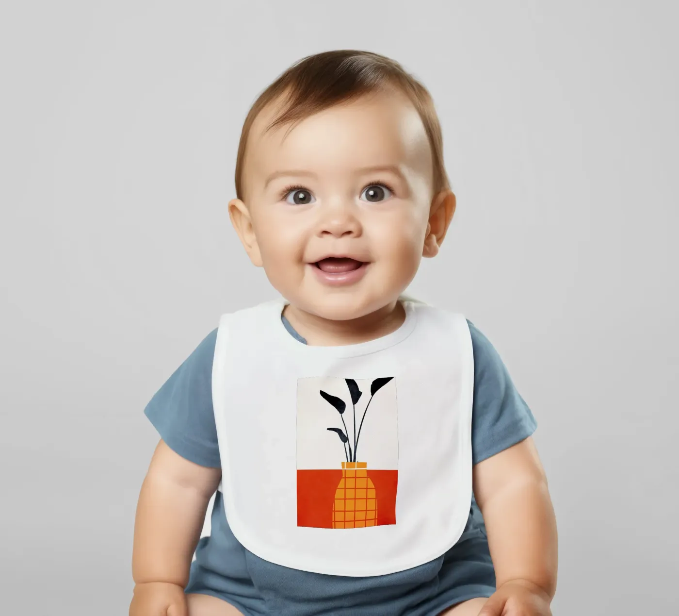 Keep Smiling bavoir de Kubistika