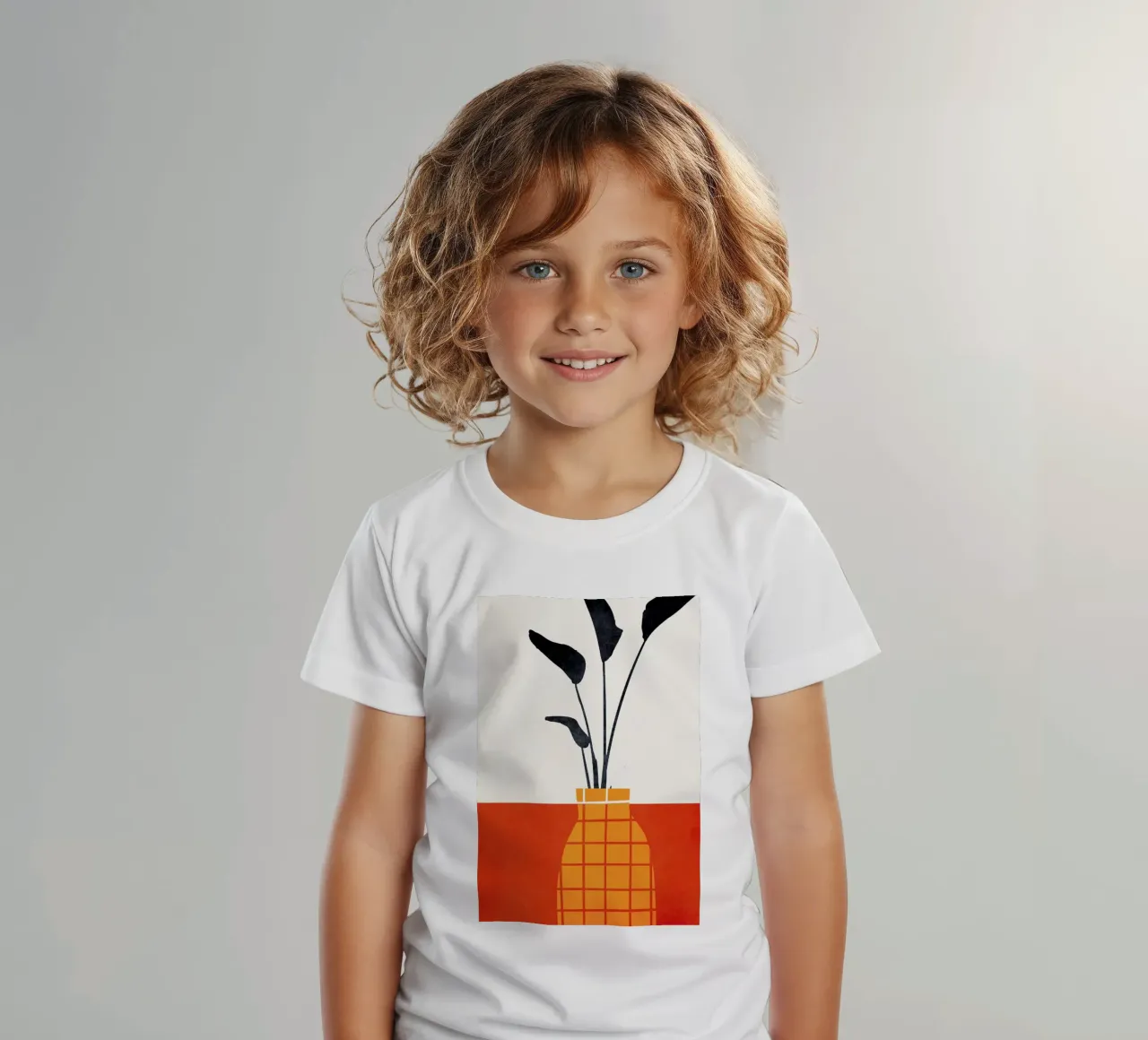 Keep Smiling t-shirt bambini da Kubistika