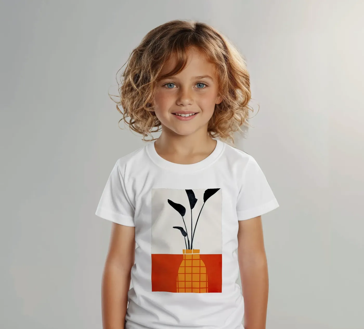 Keep Smiling t-shirt bambini da Kubistika