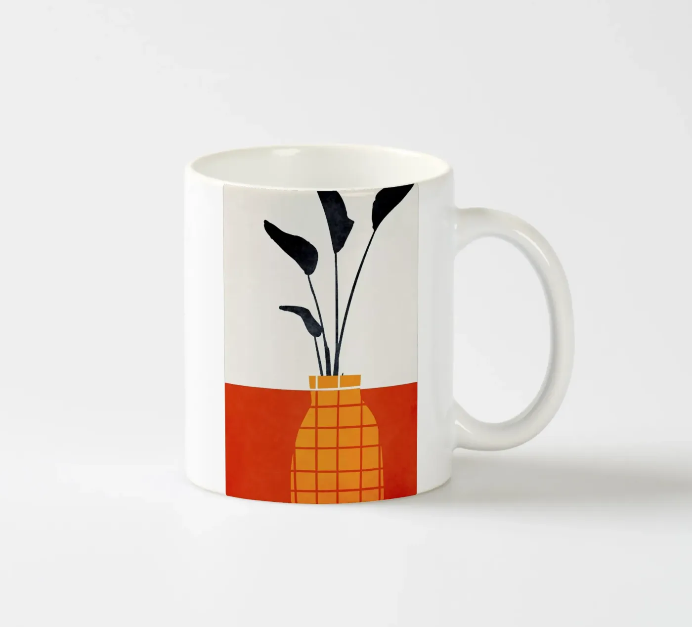 Keep Smiling ceramic mug by Kubistika