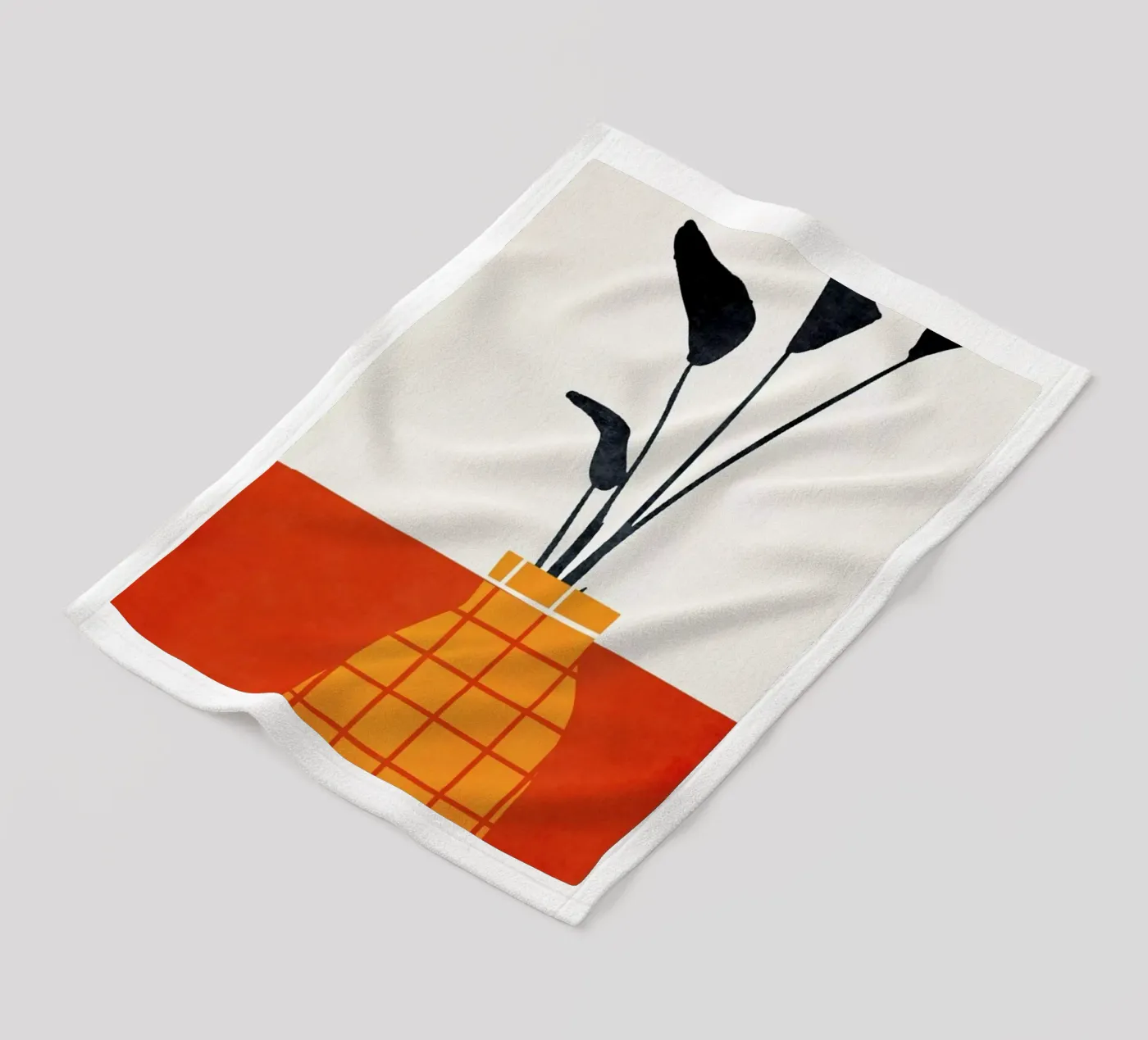 Keep Smiling fleecedeken van Kubistika