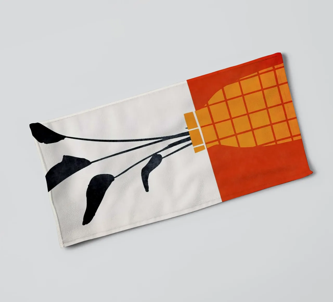 Keep Smiling towel by Kubistika