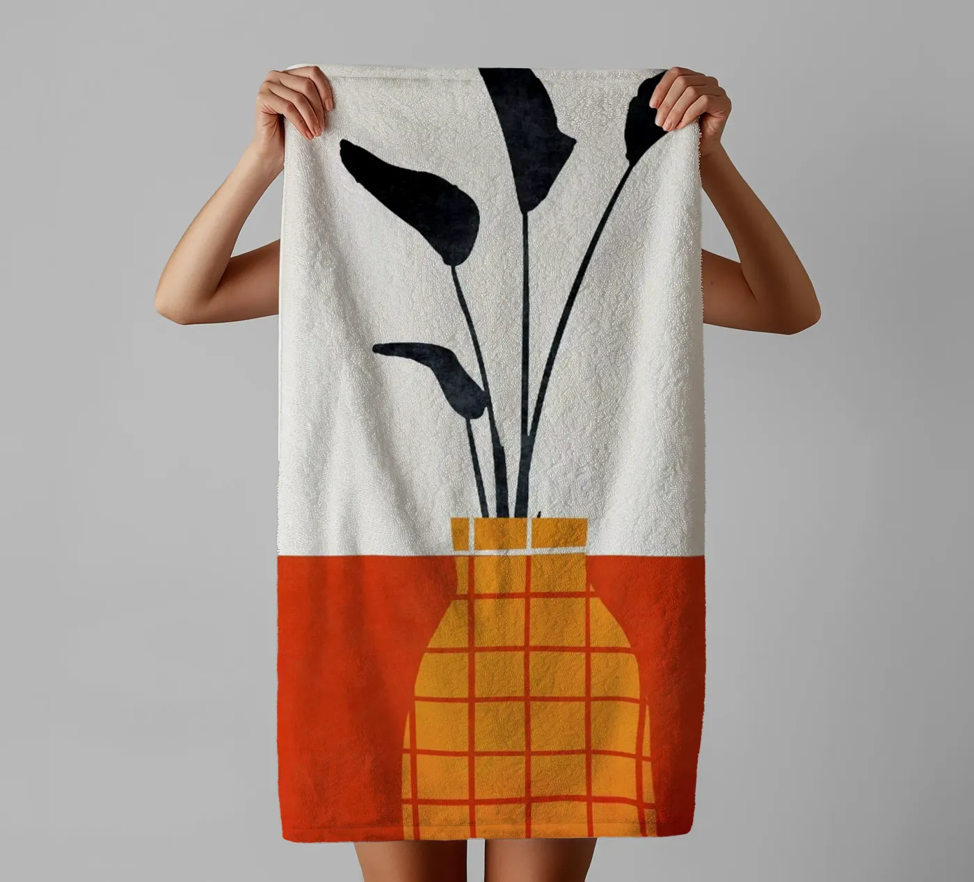 Keep Smiling towel by Kubistika