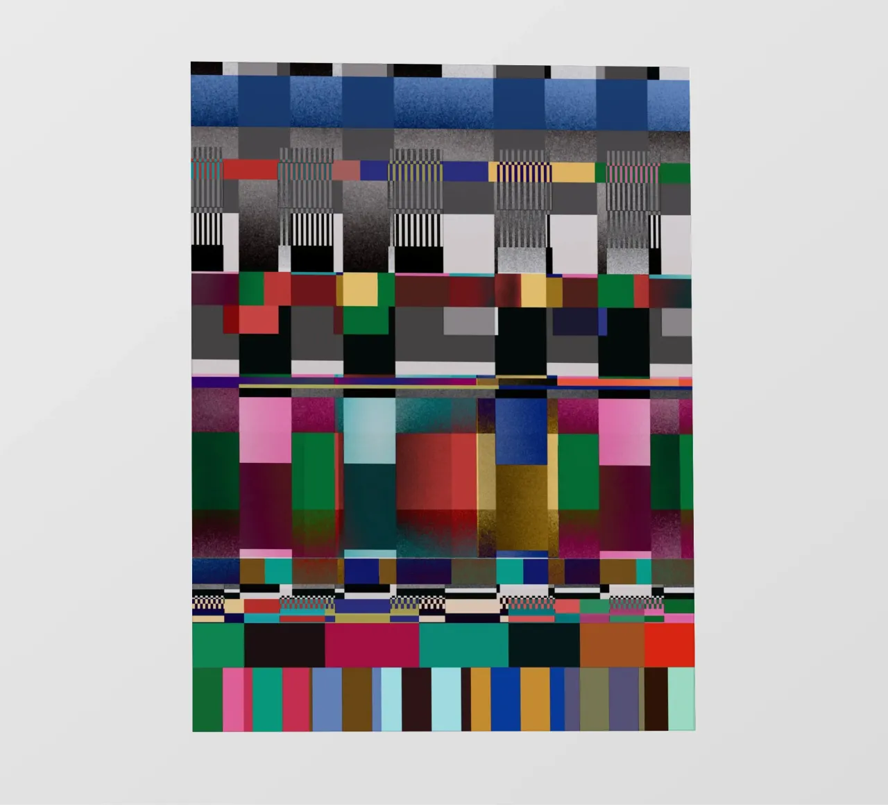 Glitches pattern 09 backlit folie van Little Dean