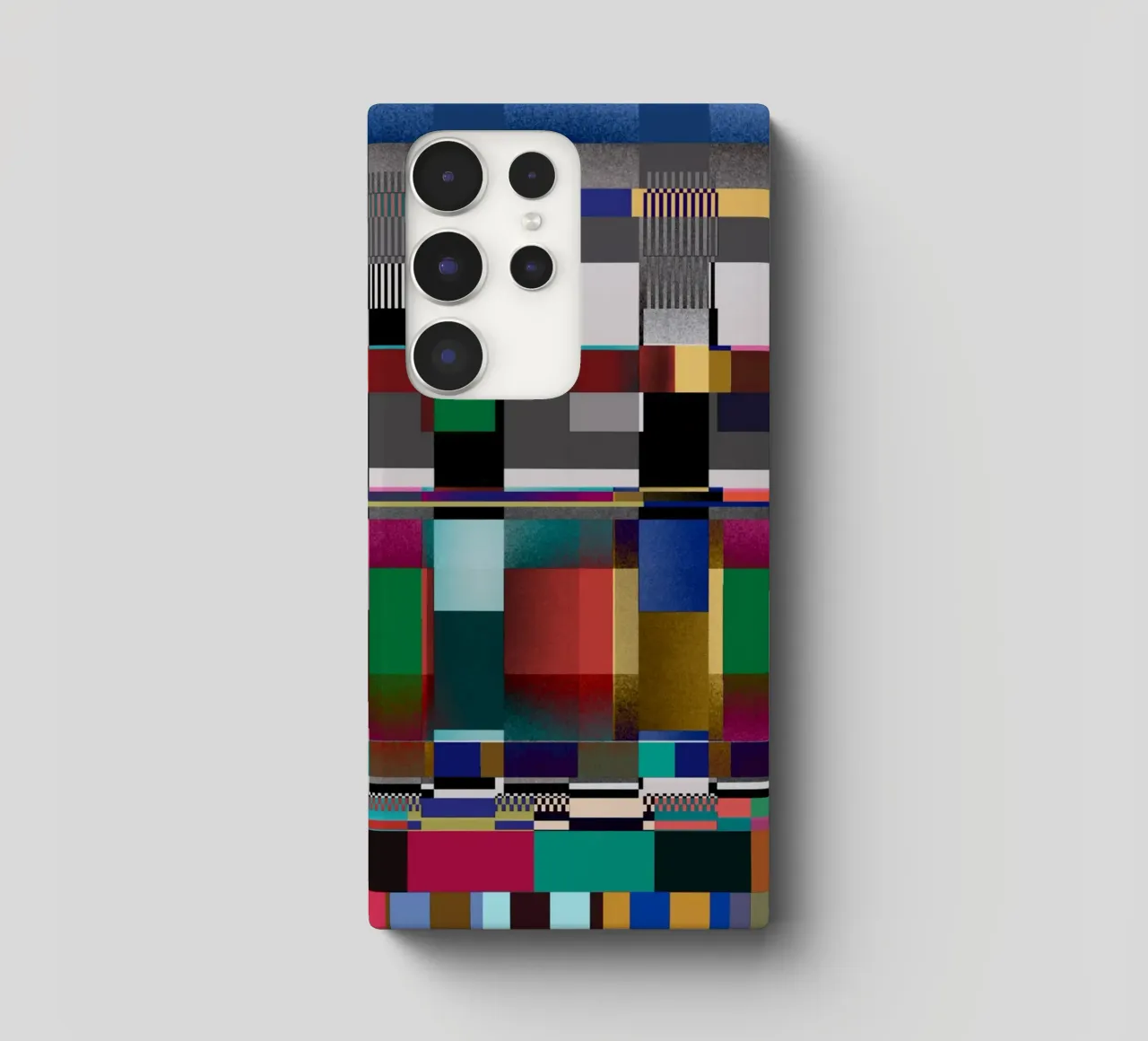 Modello Glitches 09 cover samsung da Little Dean