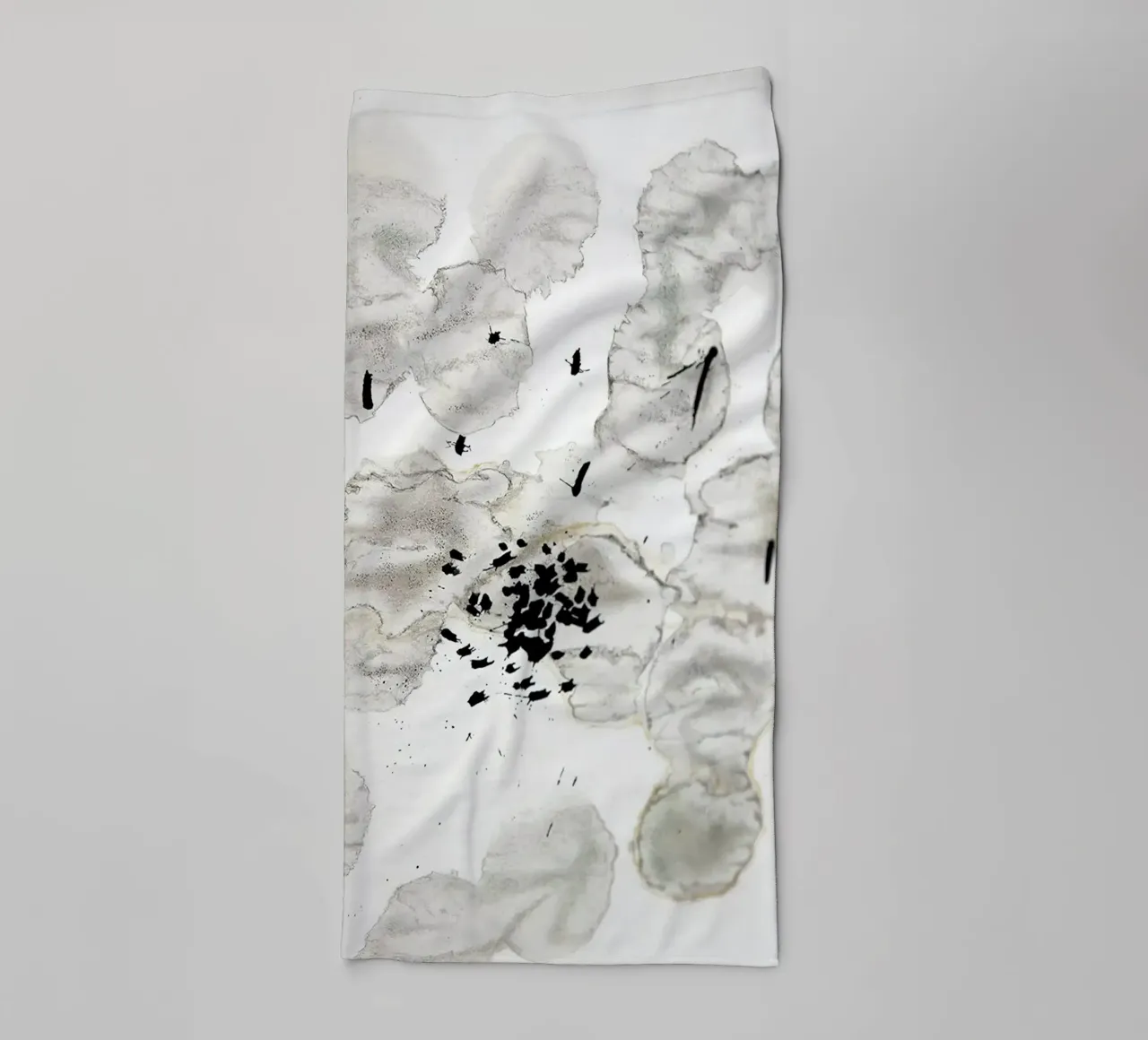 Joan MIRO Lithographie en édition limitée Papier pelure d'oignon 1963 serviette de bain de phillipp veisenberg