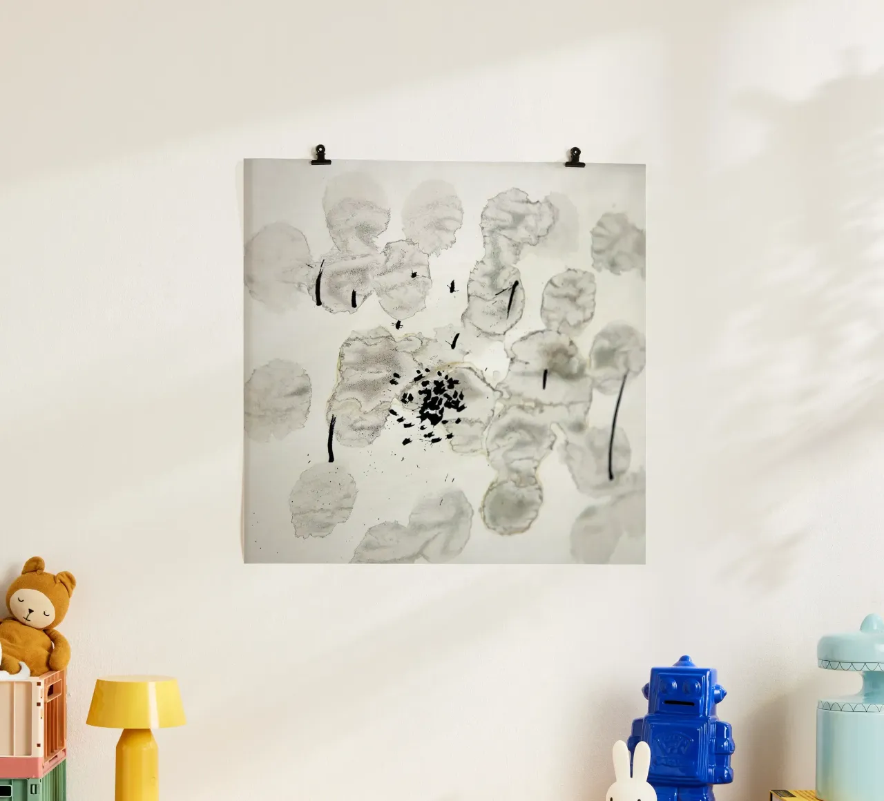 Joan MIRO Lithographie en édition limitée Papier pelure d'oignon 1963 hahnemühle de phillipp veisenberg