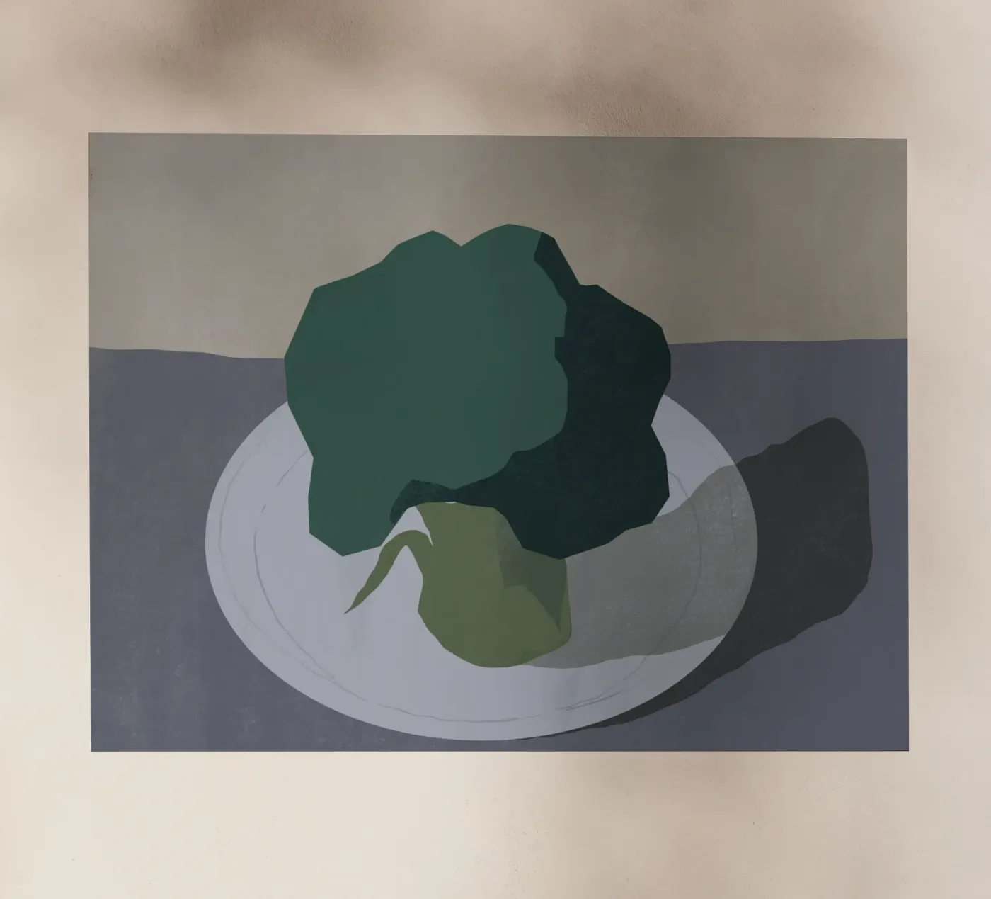 Broccoli pellicola backlit da Little Dean