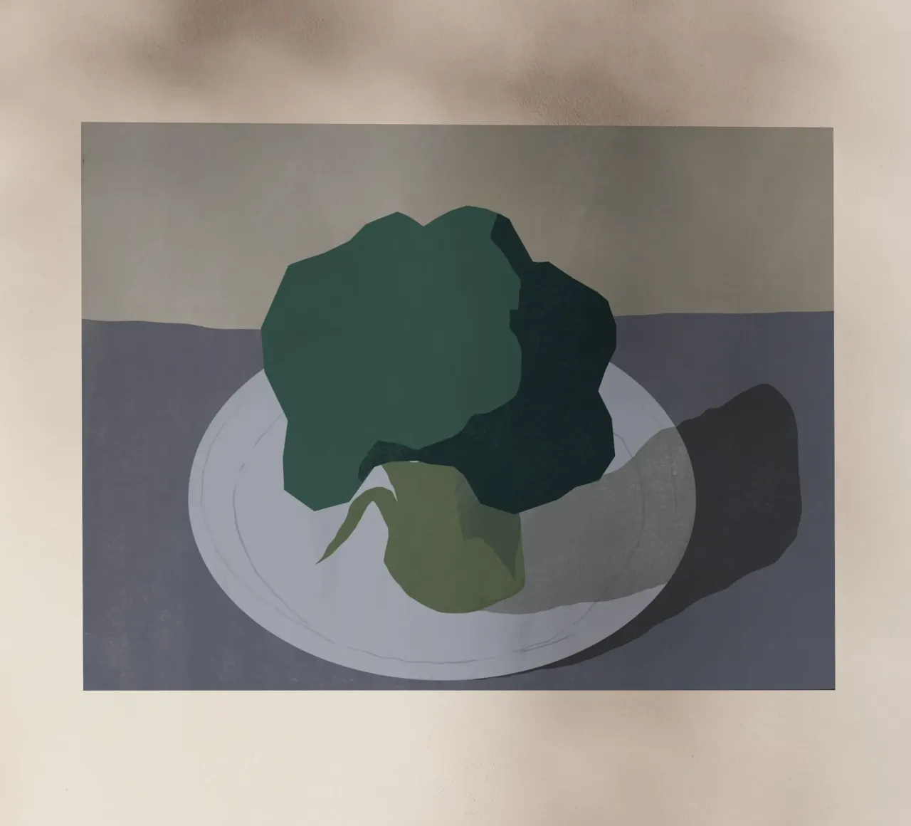 Broccoli pellicola backlit da Little Dean