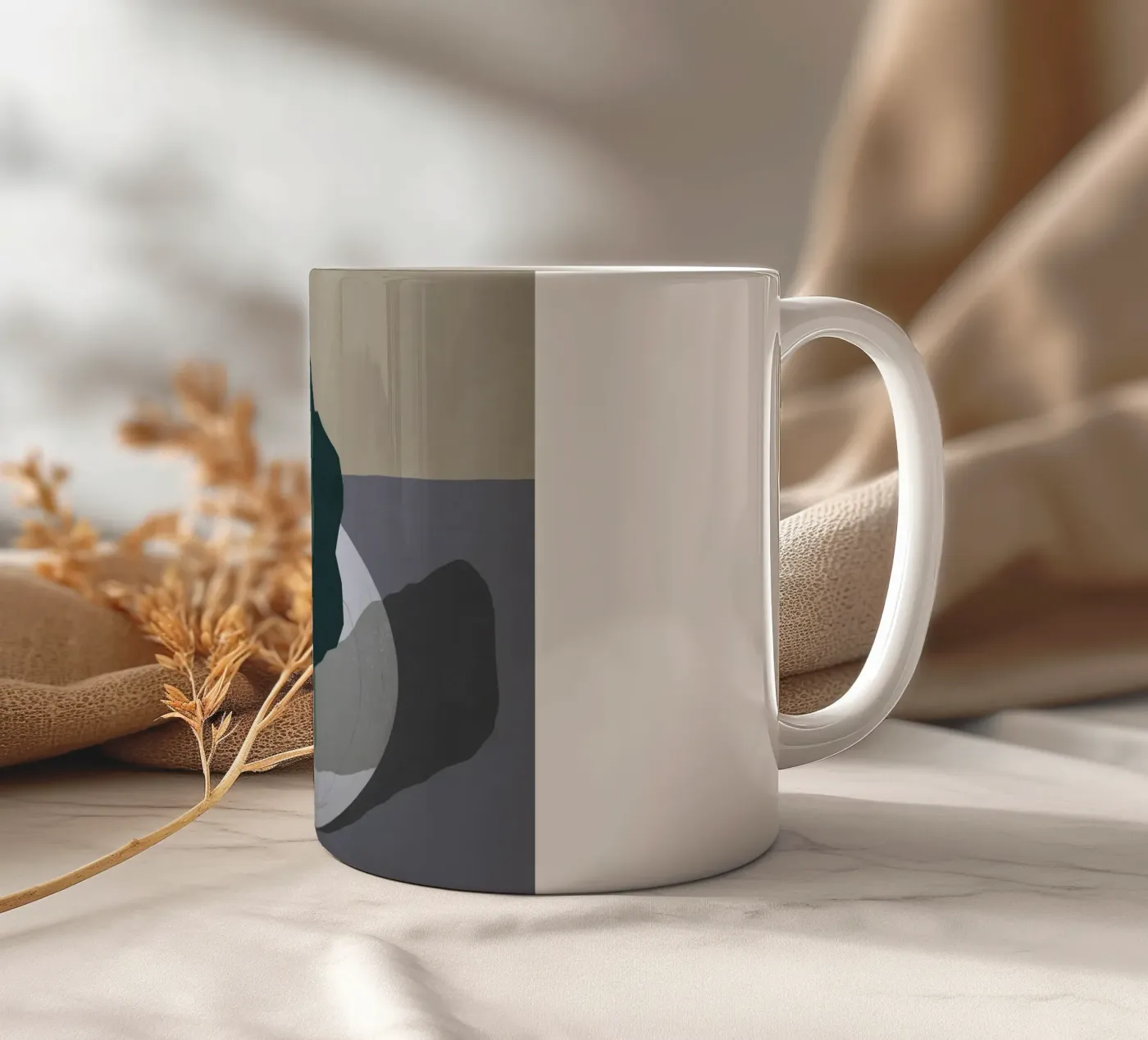 Broccoli ceramic mug by Little Dean