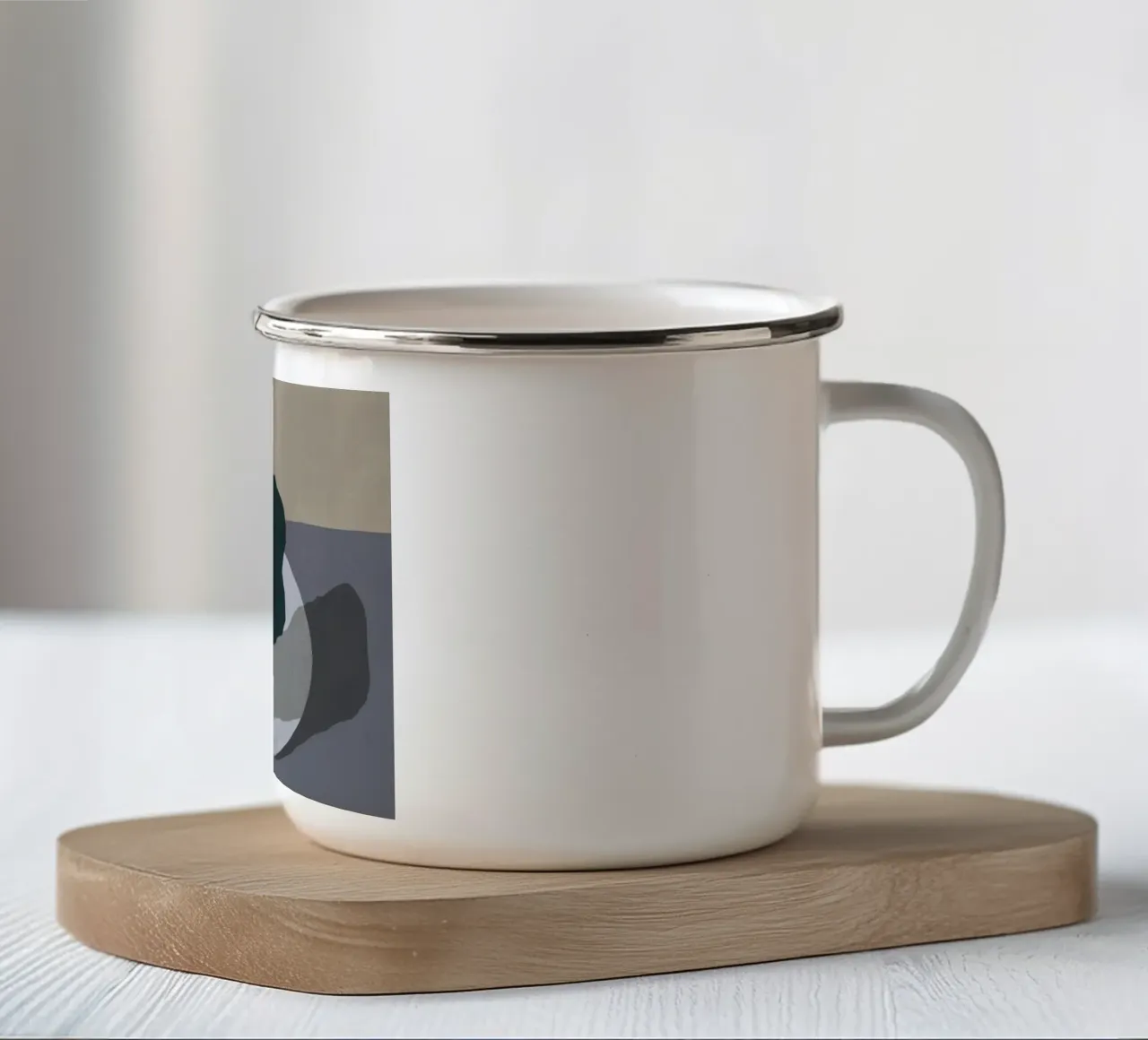 Broccoli tazza in smalto da Little Dean