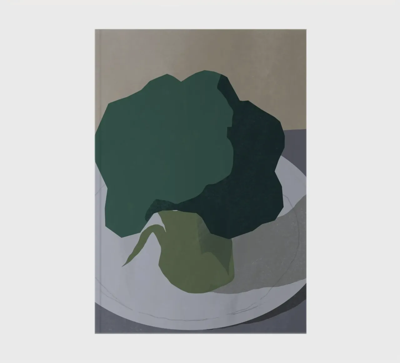 Broccoli notebook by Little Dean