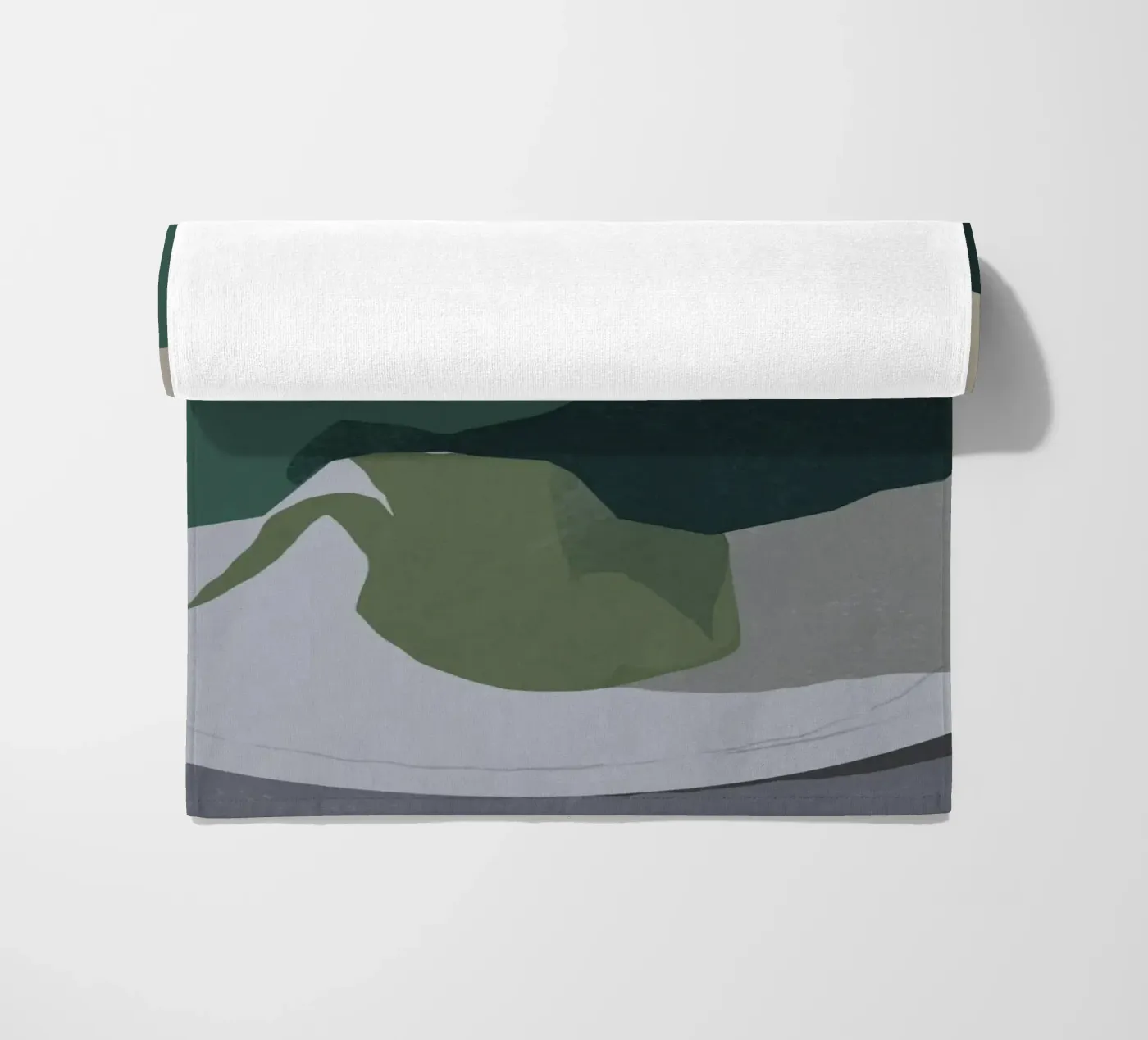 Broccoli Strandtuch von Little Dean