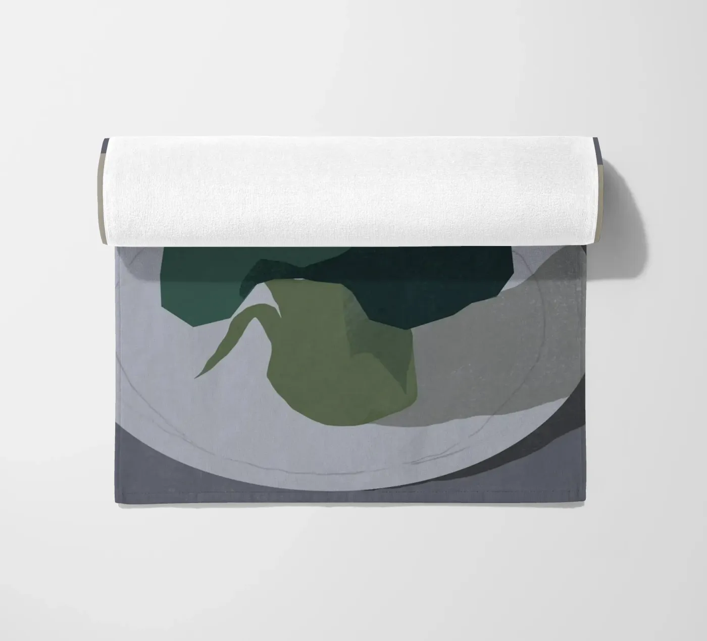 Broccoli Strandtuch von Little Dean