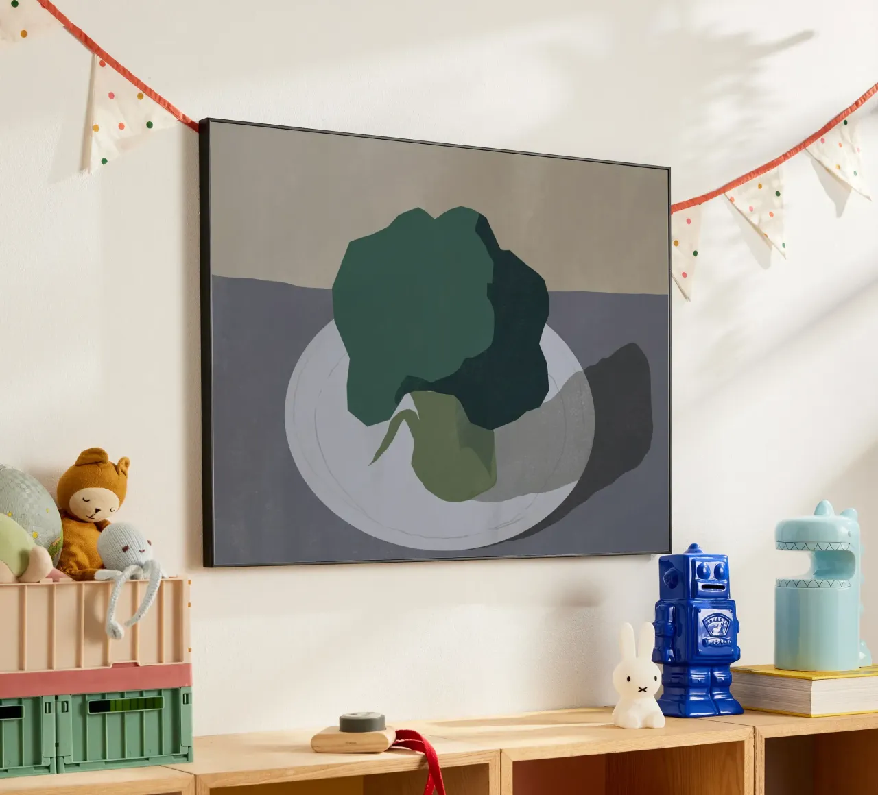 Broccoli alluminio dibond da Little Dean