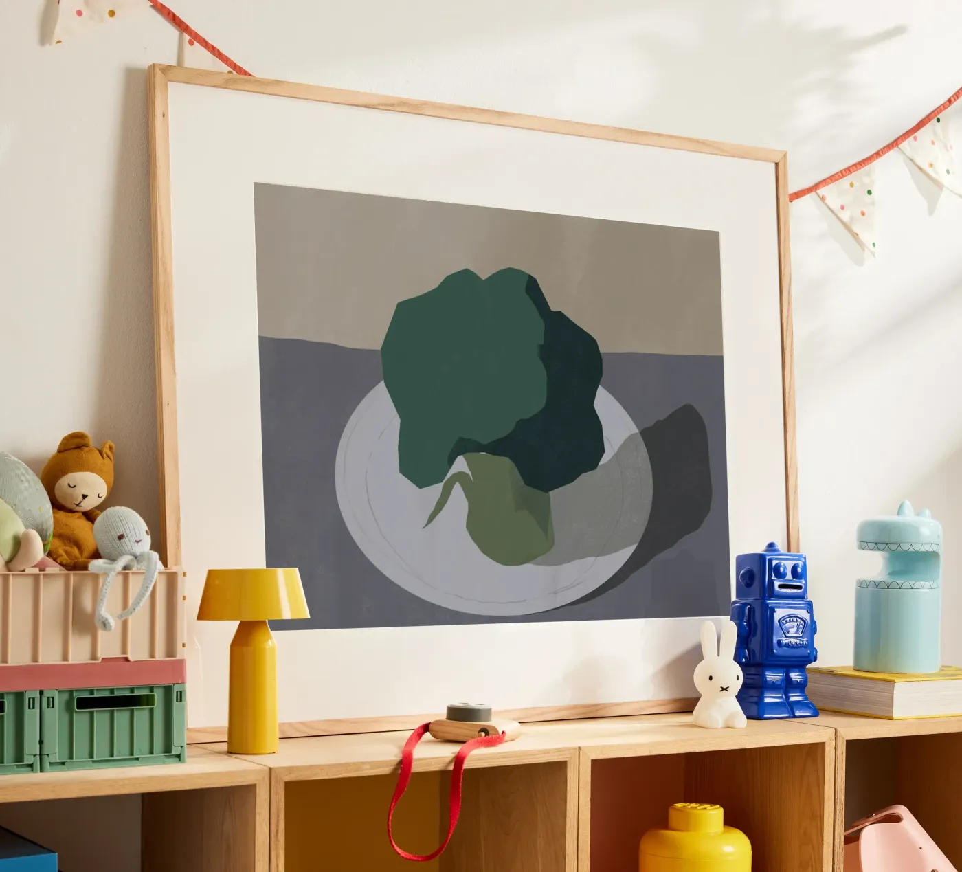 Broccoli Poster von Little Dean