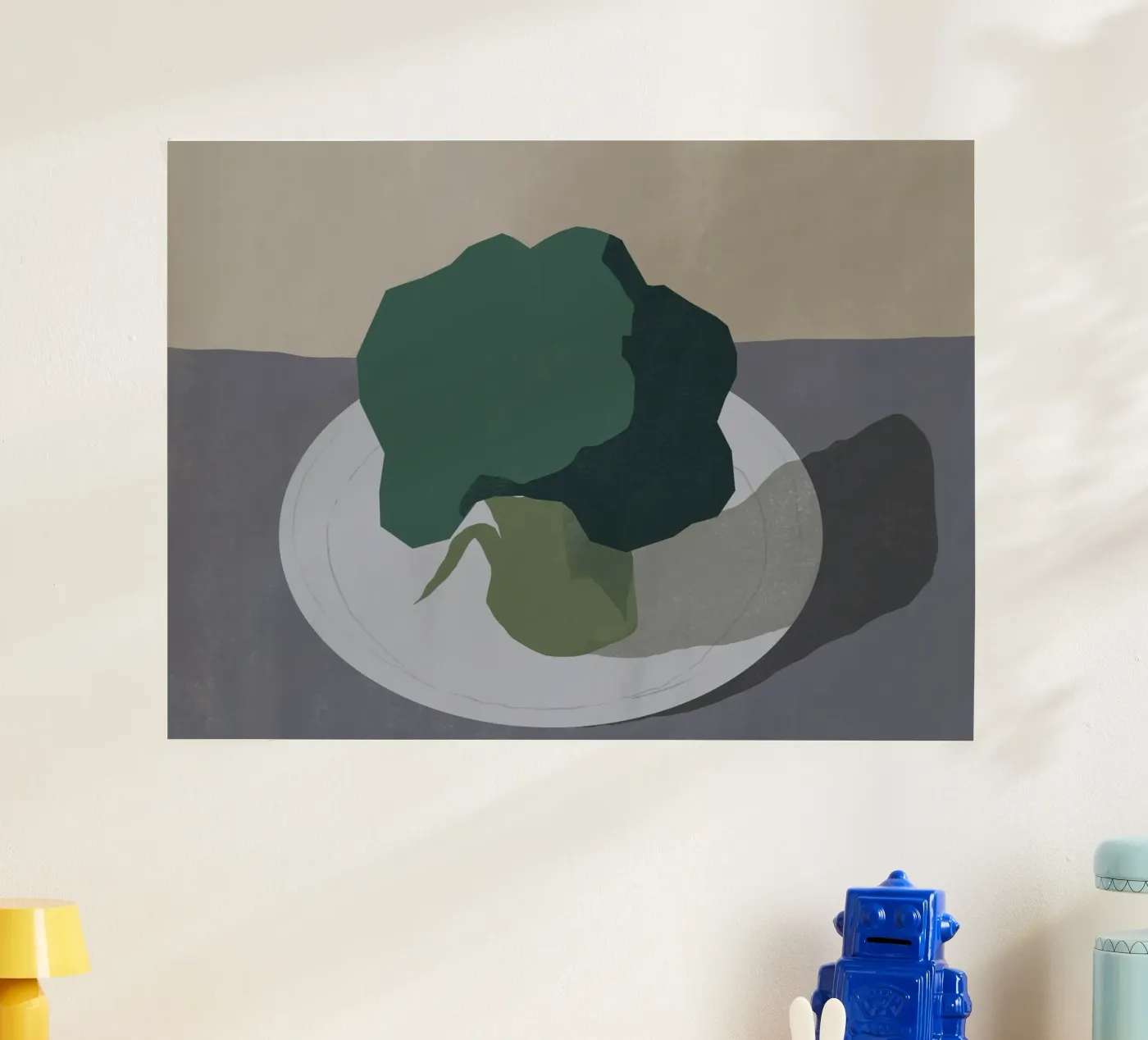 Brokkoli Poster von Little Dean