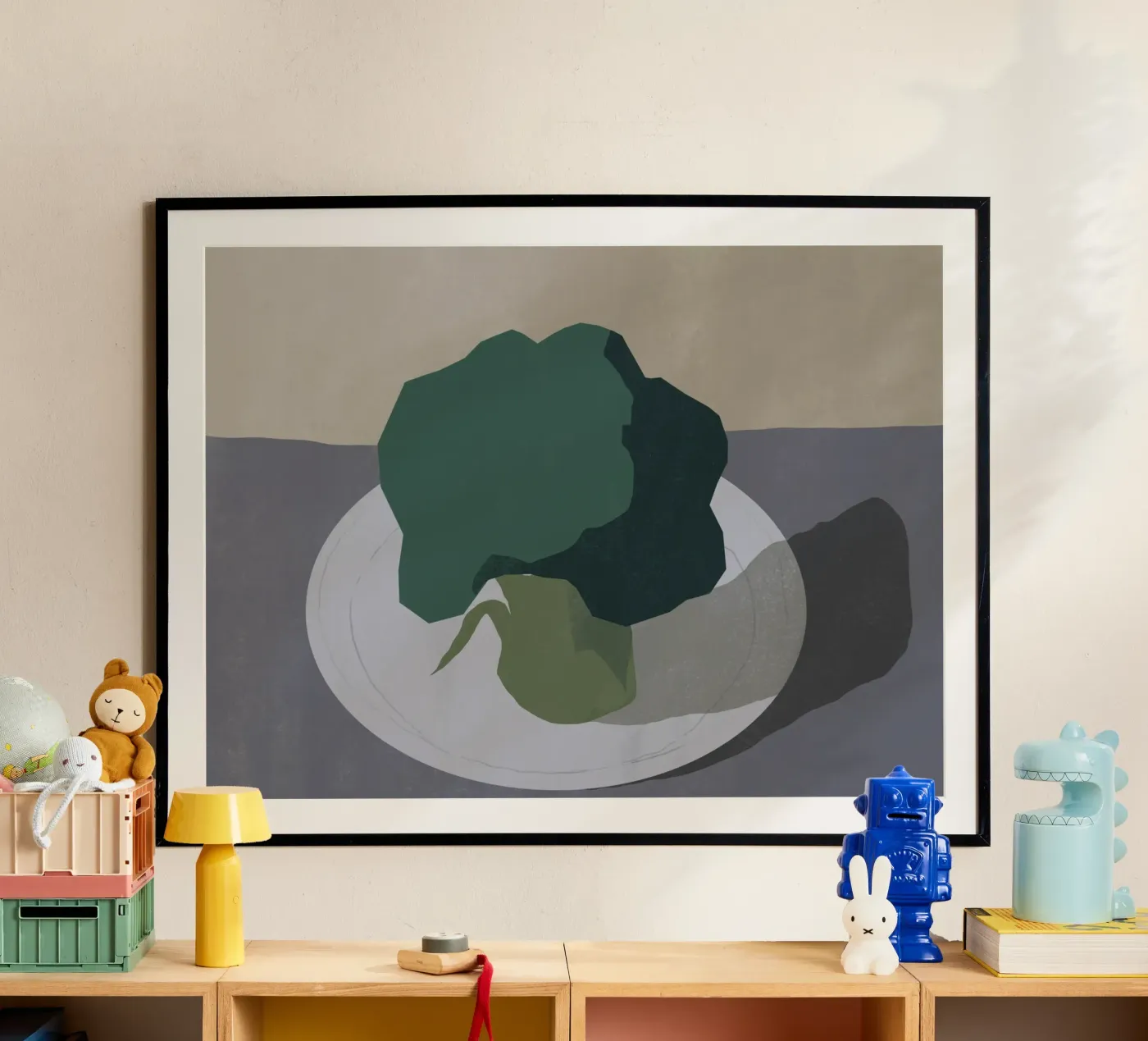 Broccoli Poster von Little Dean