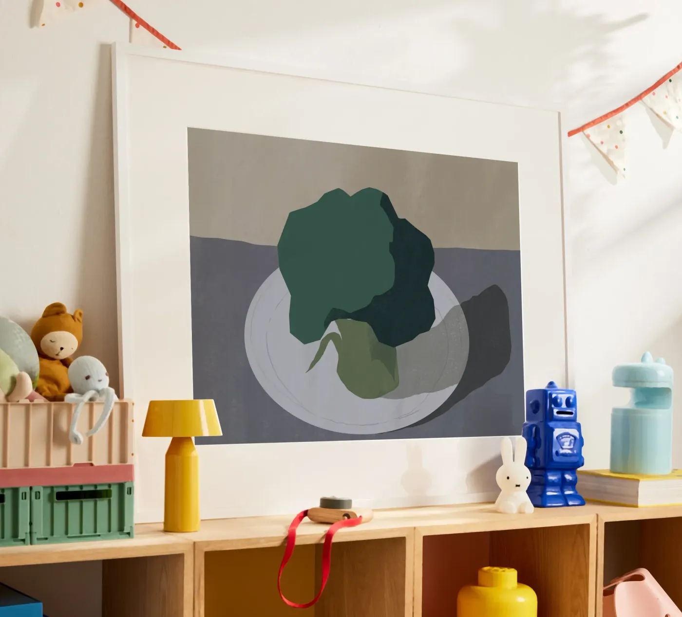 Brokkoli Poster von Little Dean