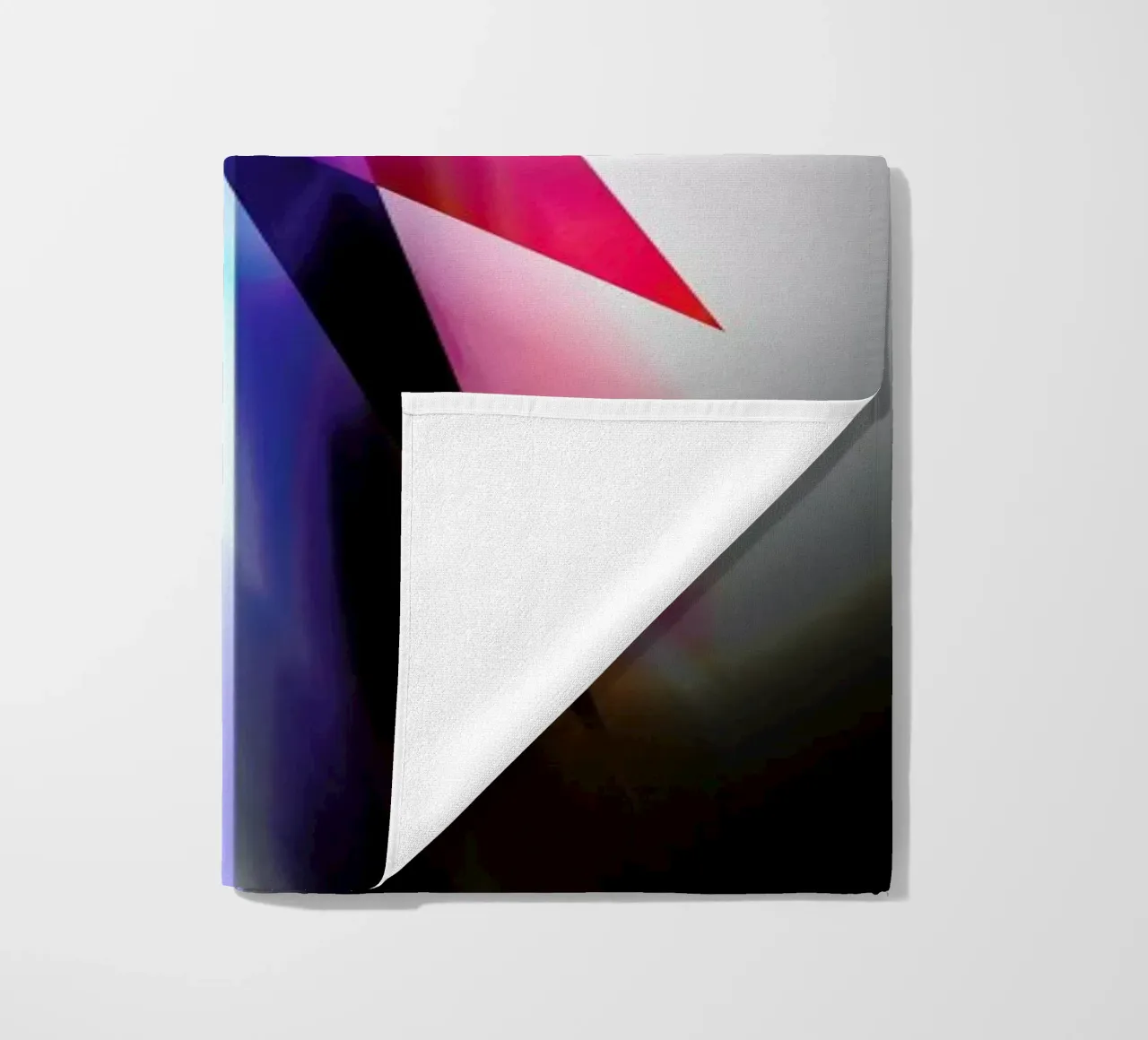 Origami Futurist Bird beach towel by Barrett Biggers