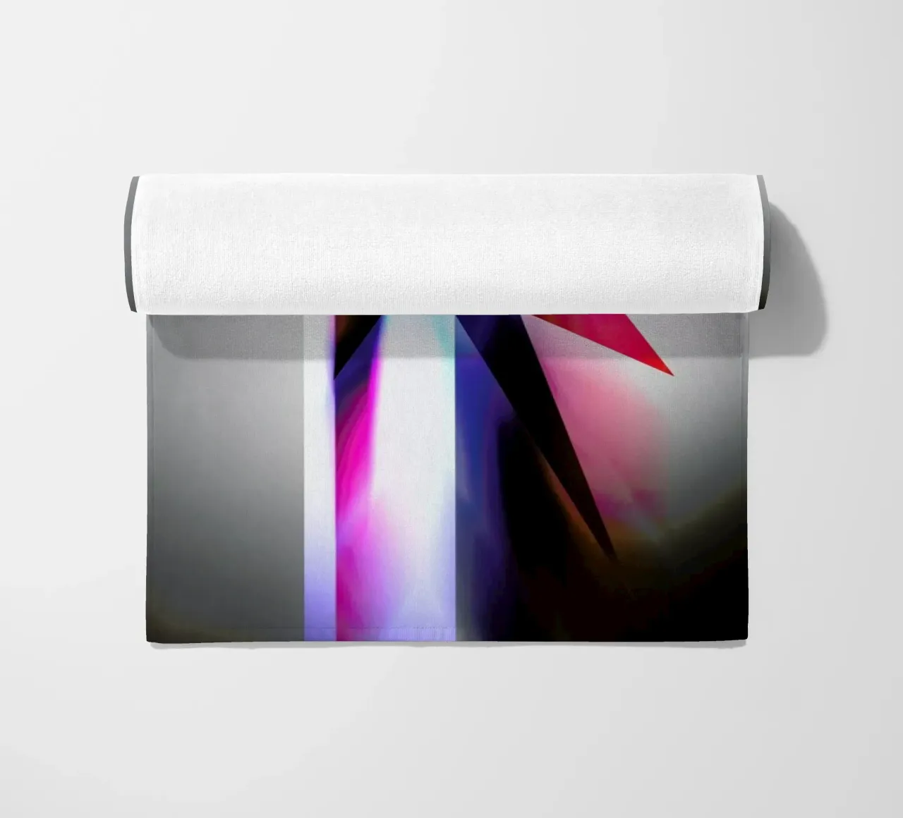 Origami Futurist Bird beach towel by Barrett Biggers