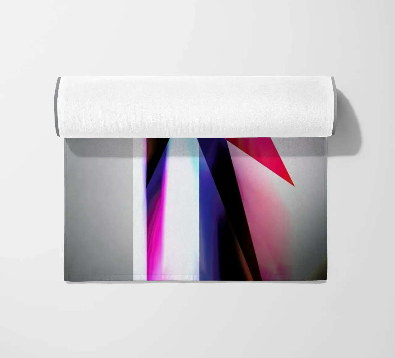 Origami Futurist Bird beach towel by Barrett Biggers