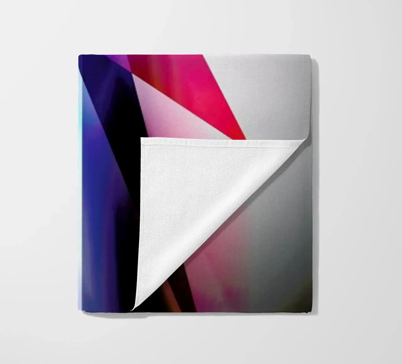 Origami Futurist Bird beach towel by Barrett Biggers