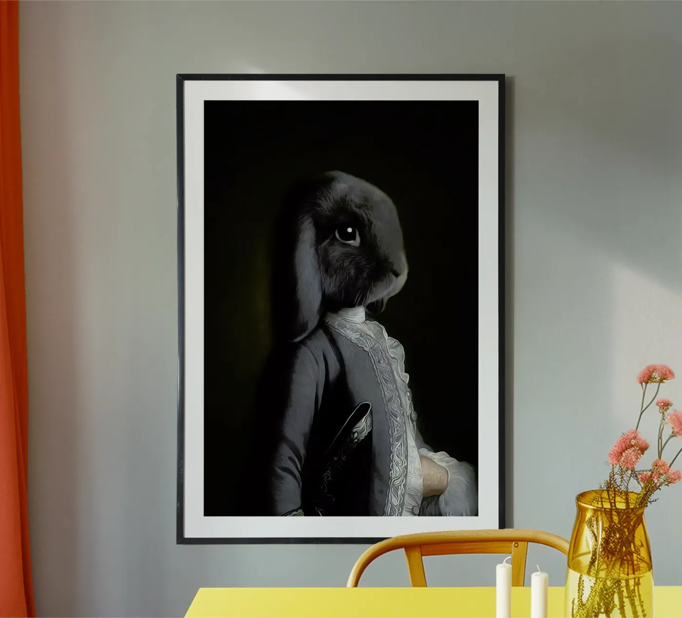 August poster van Tein Lucasson