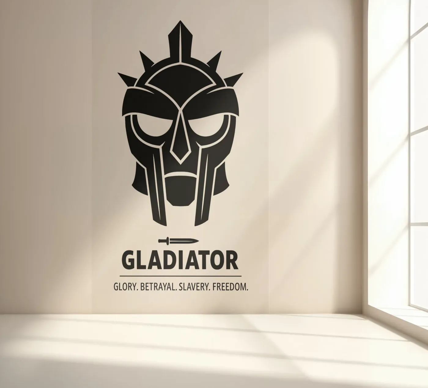 Gladiator Print fotobehang van MoviesArt