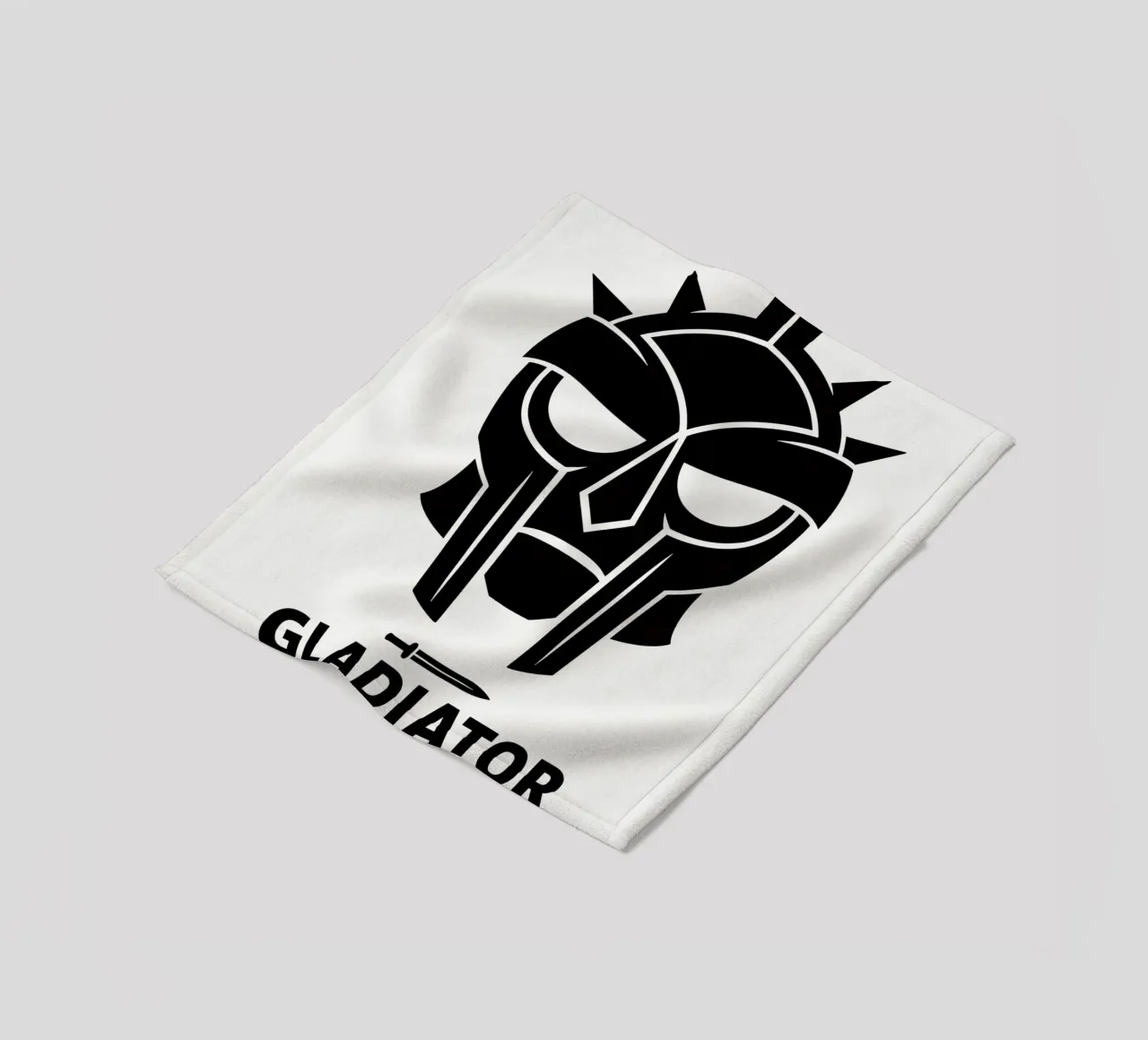 Gladiator Print Fleecedecke von MoviesArt