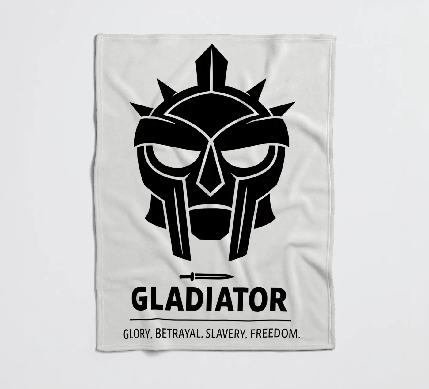 Gladiator Print fleecedeken van MoviesArt
