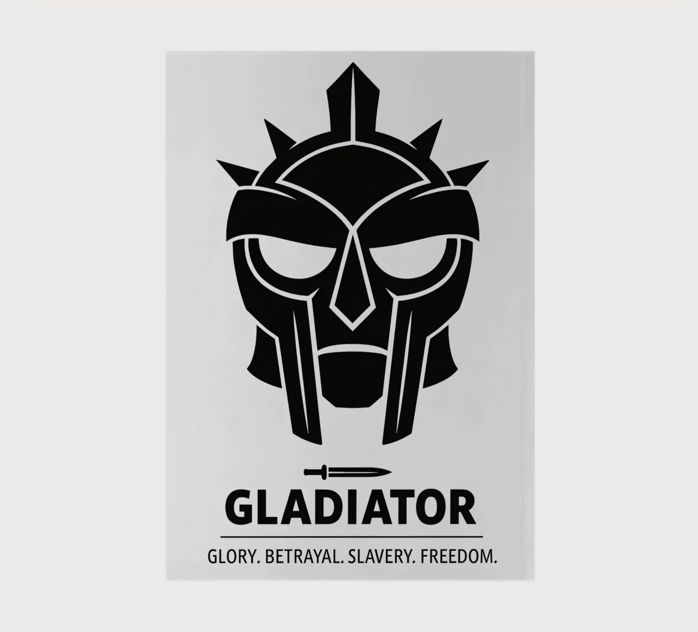 Gladiator Print quaderno da MoviesArt