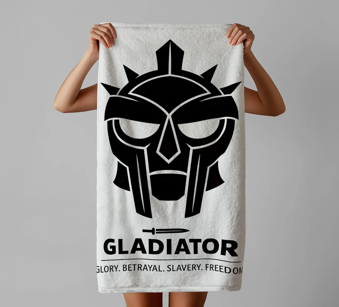 Gladiator Print asciugamano da bagno da MoviesArt