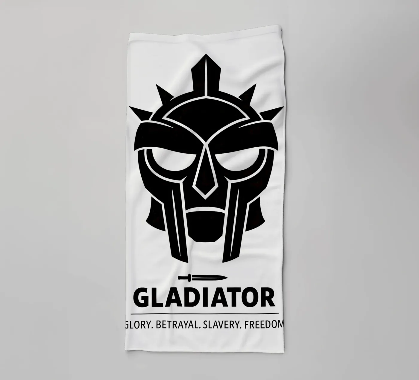 Gladiator Print badhanddoek van MoviesArt