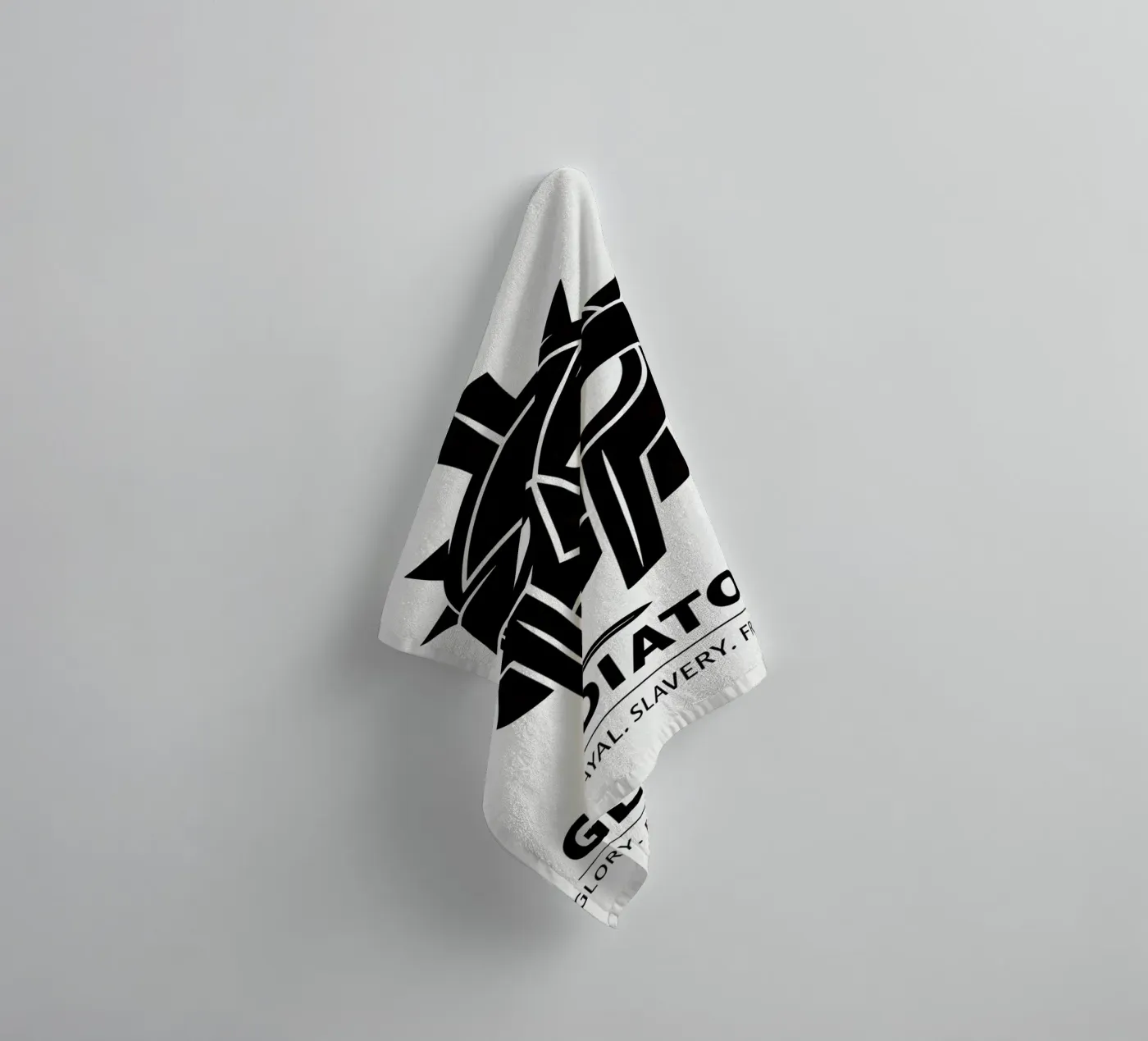 Gladiator Print badhanddoek van MoviesArt