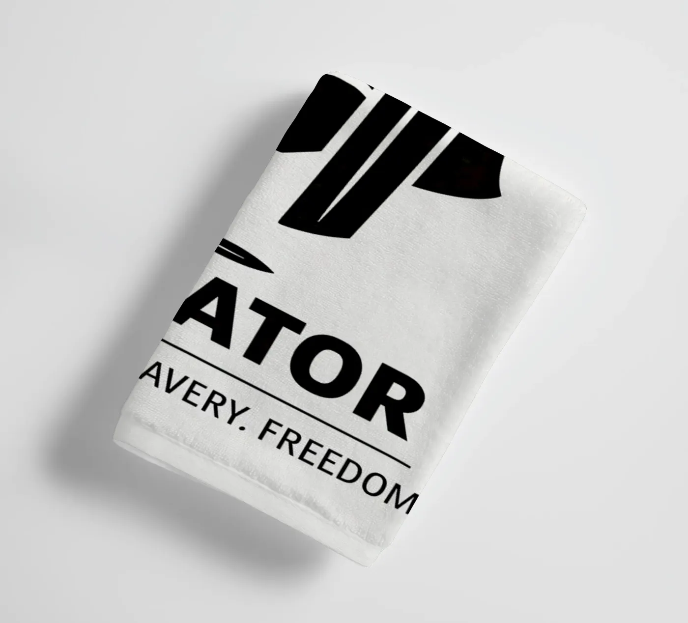Gladiator Print towel by MoviesArt