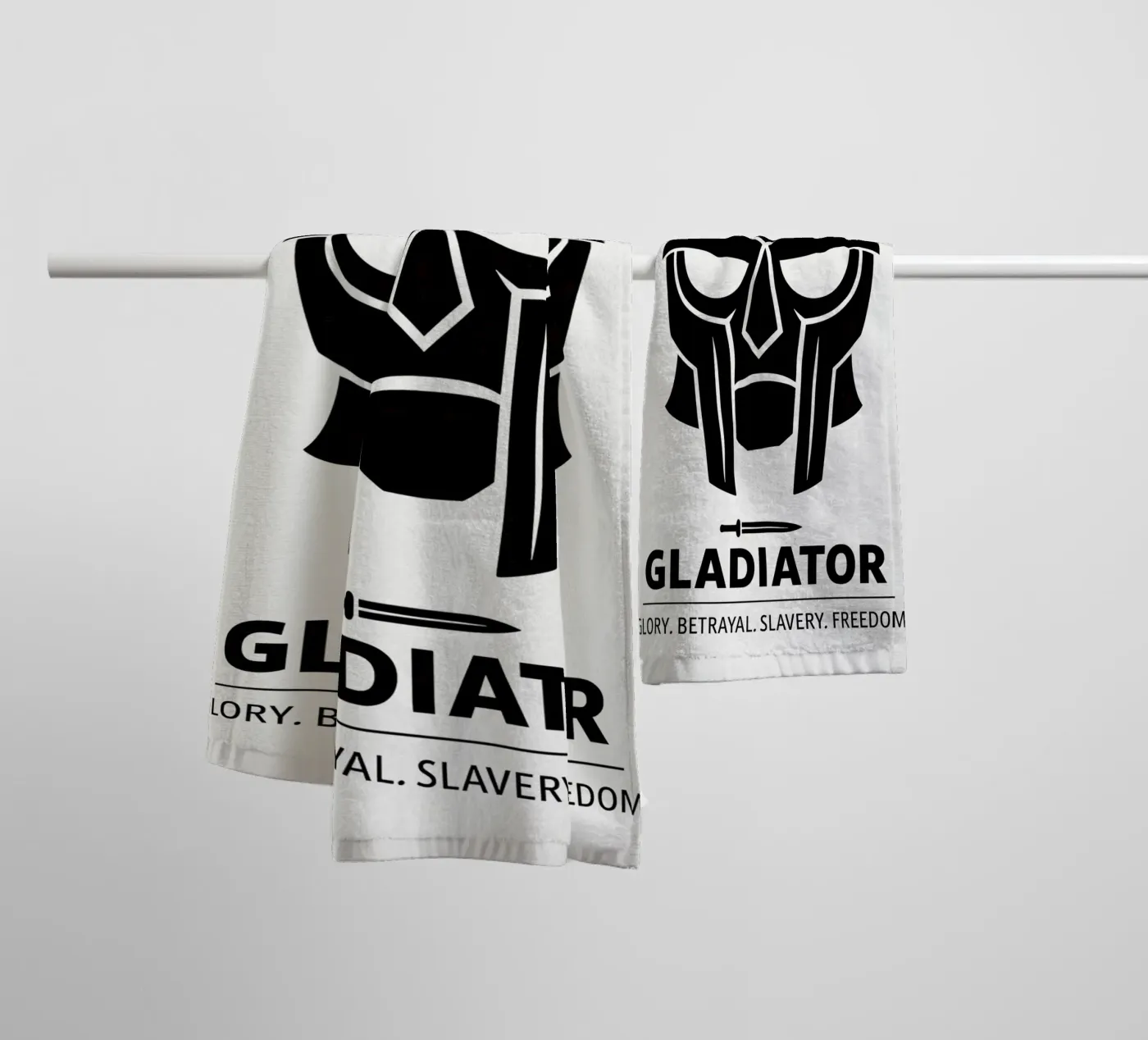 Gladiator Print asciugamano da bagno da MoviesArt