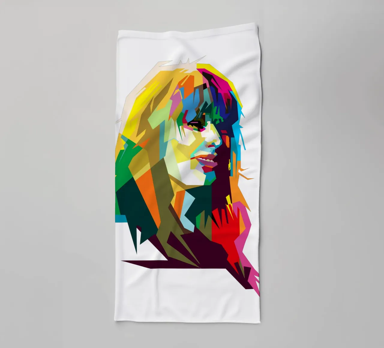 Taylor Swifties Berühmte Sängerin WPAP Trending Now Handtuch von Artkreator