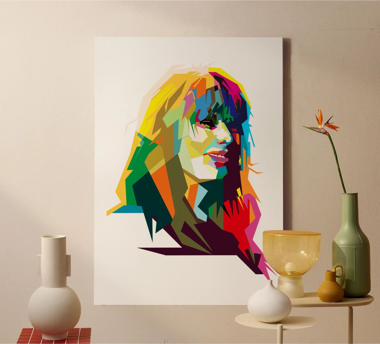 Taylor Swifties Berühmte Sängerin WPAP Trending Now Leinwand von Artkreator