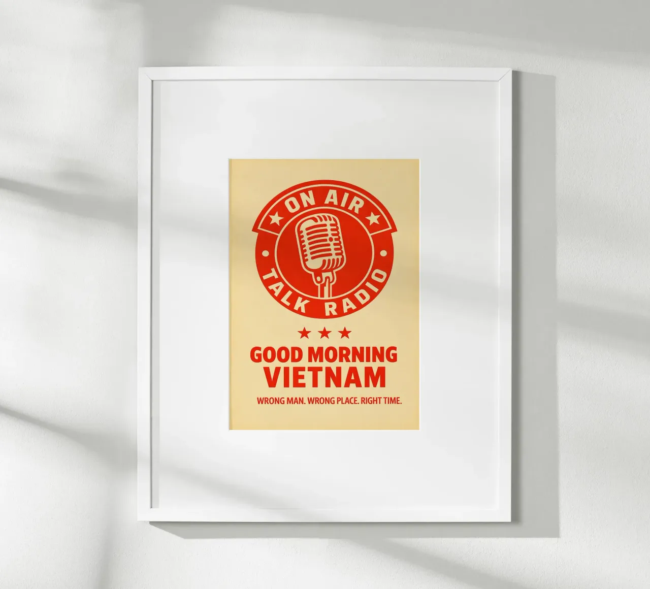 Good Morning Vietnam Print hahnemühle by MoviesArt