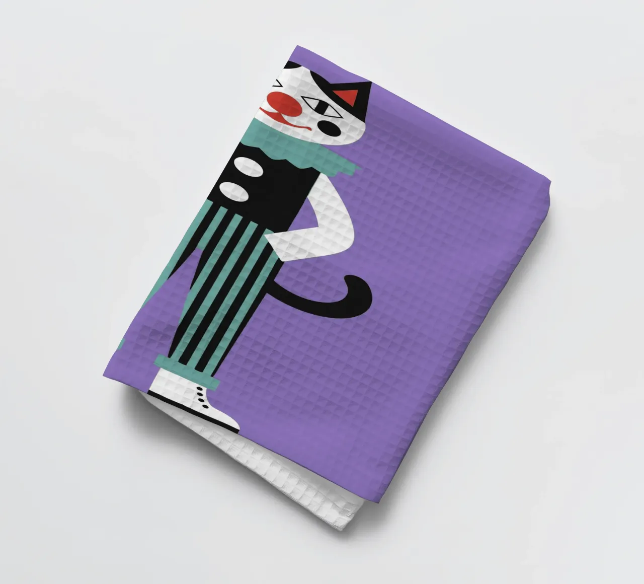 Gatto pagliaccio canovaccio da cucina da LOOK DIFFERENT