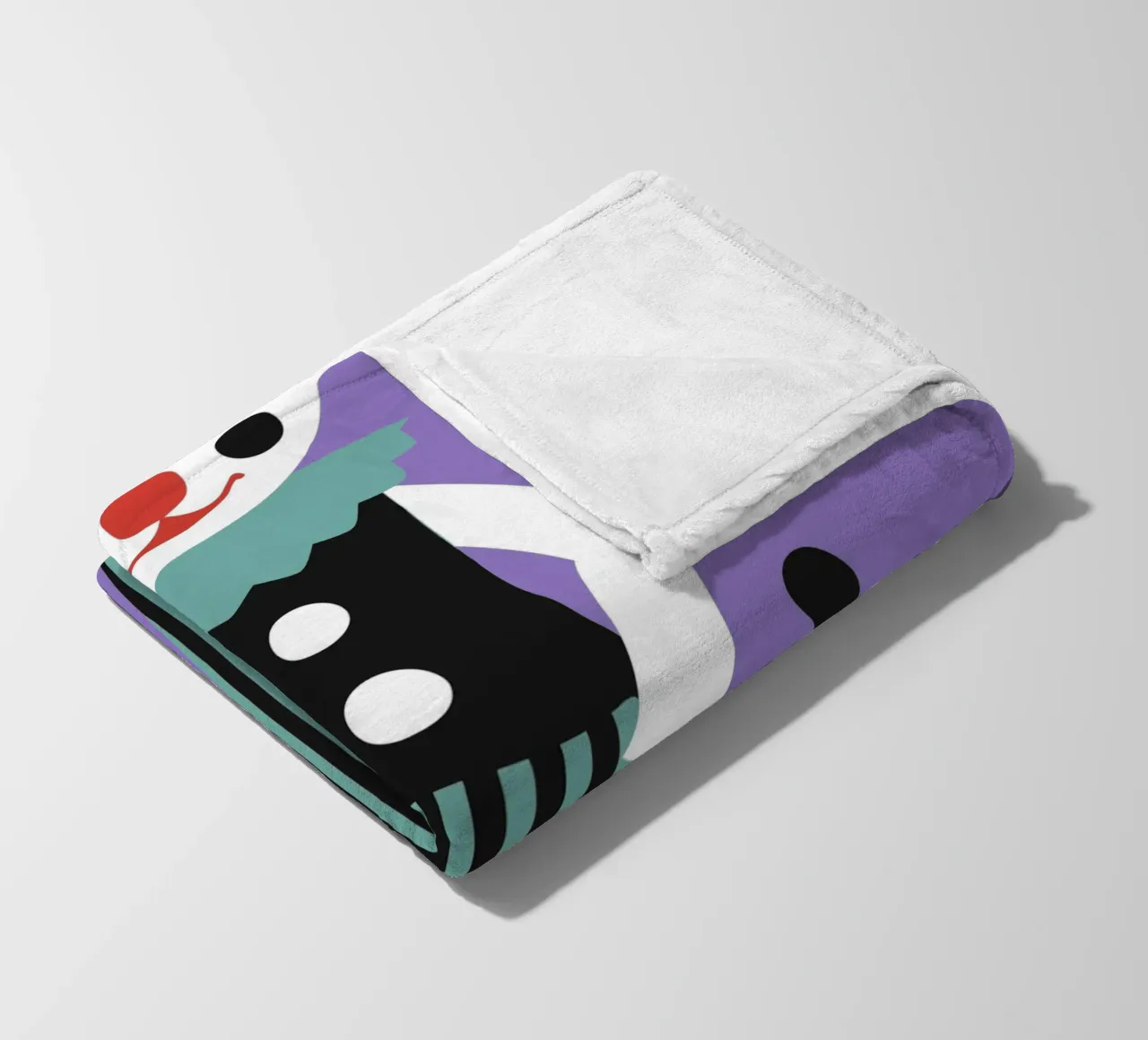 Gatto pagliaccio coperta in pile da LOOK DIFFERENT